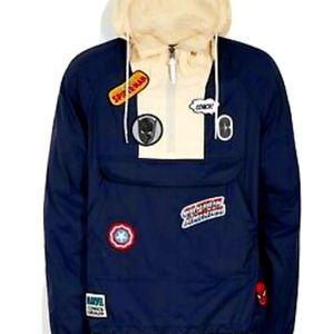 Coach marvel patch jacket